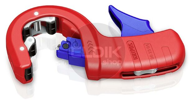 Knipex DP50 Buissnijder DP50 pijpsnijder voor kunststof afvoerbuizen met kunststof bekleed 202 mm - 90 23 01 BK