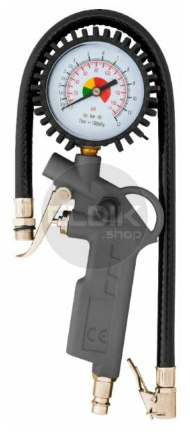 Airpress 4300021 Bandenpomp met insteeknippels 12 bar