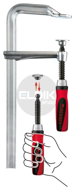 Bessey GZ25-2K Geheel stalen lijmtang 250/120