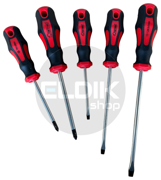 Heynen 50245640080 Schroevendraaierset Sleuf en Philips | 5-delig