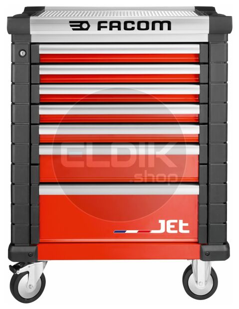 Facom JET.7M3A Gereedschapswagen – 7 Laden – M3 - Rood