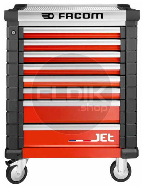 Facom JET.8M3A Gereedschapswagen – 8 Laden – M3 - Rood