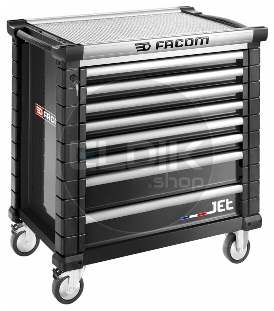 Facom JET.8NM4A Gereedschapswagen – 8 Laden – M4 - Zwart