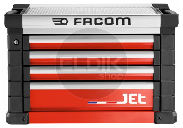 Facom JET.C4M3A Opzetkast voor gereedschapswagen M3 - Rood