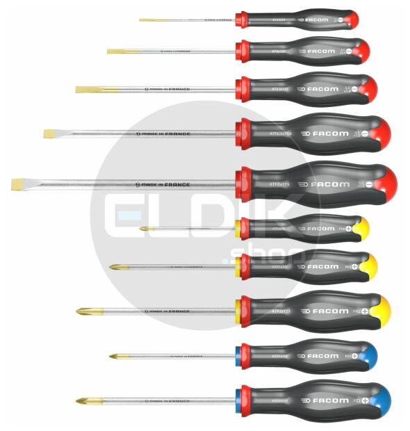 Facom ATW.J10PB 10 Delige Schroevendraaierset