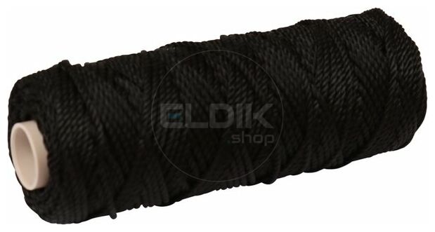 E-Tools Metselkoord zwart 50 meter