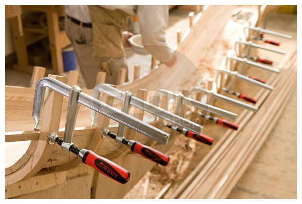 Bessey GZ25-2K 5 x Geheel stalen lijmtang 250/120