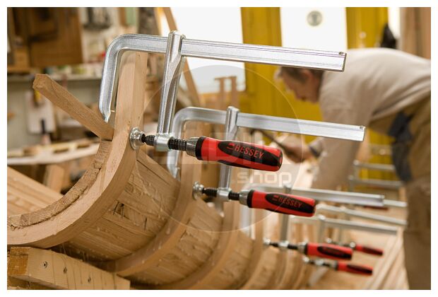Bessey GZ25-2K 5 x Geheel stalen lijmtang 250/120