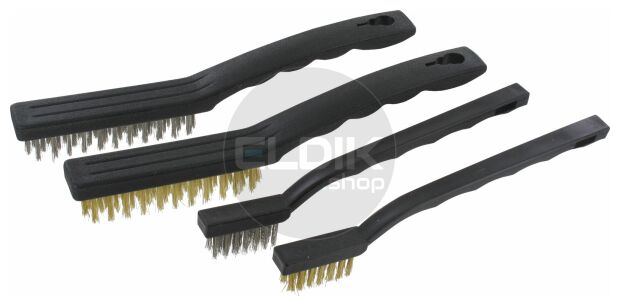 75004 Staalborstel set 4 delig