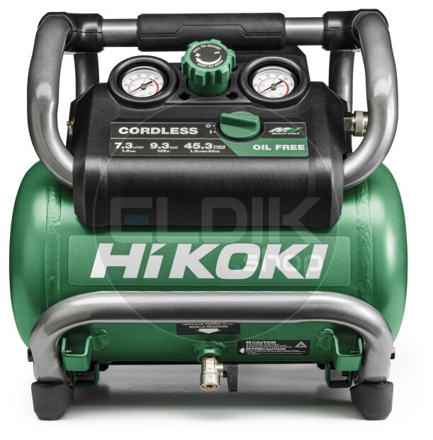 Hikoki EC36DAW4Z Accu Compressor 36V | 9,2 bar | 7,6l | Exclusief accu's en lader