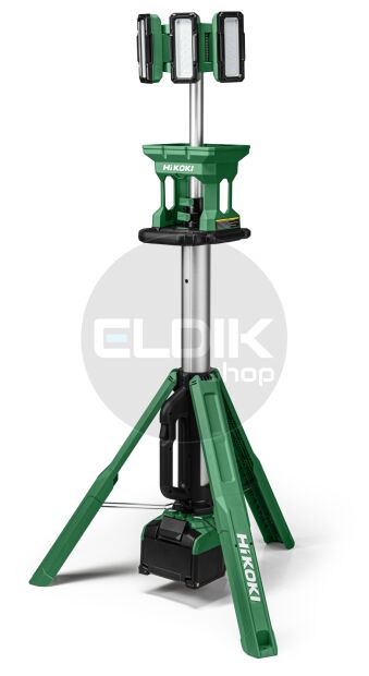 Hikoki UB18DGW4Z Accu statief bouwlamp - 18V - Exclusief lader en accu's