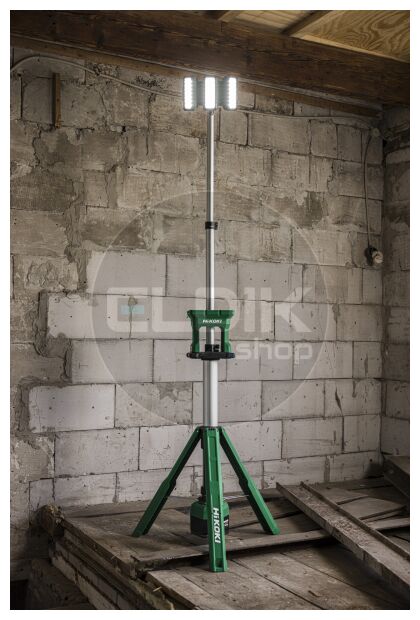 Hikoki UB18DGW4Z Accu statief bouwlamp - 18V - Exclusief lader en accu's