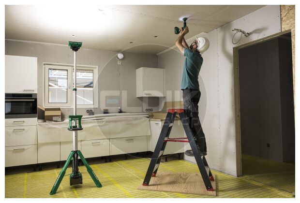 Hikoki UB18DGW4Z Accu statief bouwlamp - 18V - Exclusief lader en accu's