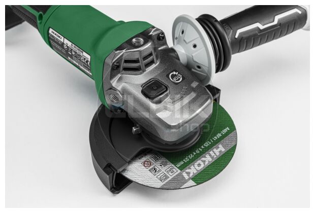 Hikoki G1813DVEW2Z Accu haakse slijpmachine- 18V / 125 mm - Exclusief lader en accu's- In HSC III koffer