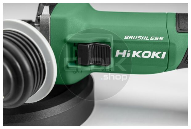 Hikoki G1813DVEW2Z Accu haakse slijpmachine- 18V / 125 mm - Exclusief lader en accu's- In HSC III koffer