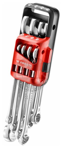 Facom 440.JP8PB 8 Delige Ringsteeksleutelset in Houder