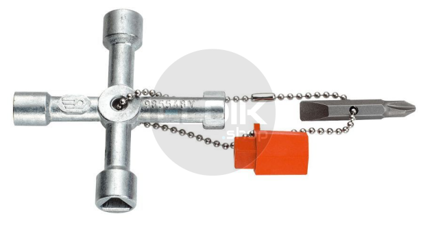 Facom 985548 Sleutel met 4 Profielen voor Kasten