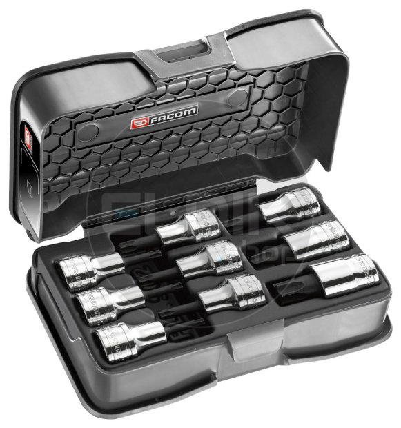 Facom AMEX.3APB 9 Delige Torx Dopsleutelset 1/2"