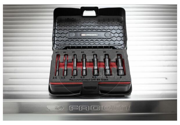 Facom SXE.J7MGRPPB Boutreparatieset OGV® Extractor