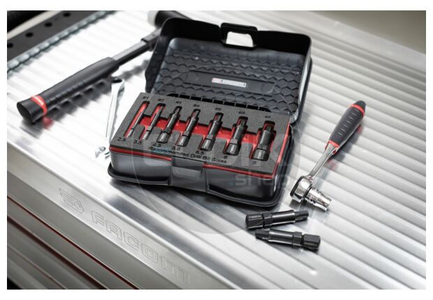 Facom SXE.J7MGRPPB Boutreparatieset OGV® Extractor