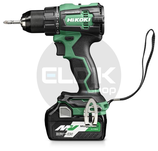 Hikoki DS18DEWRZ Accu boor-schroefmachine - 18 V / 70 Nm - Inclusief 2 MULTI VOLT accu's en lader - HSC II koffer