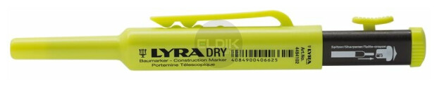Lyra 4494102/10 10 x DRY markeerpotlood (2B)