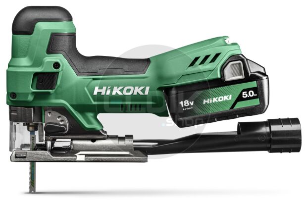 Hikoki CJ18DBWPZ Accu decoupeerzaag 18V - 135 mm /Inclusief lader en 2x 5.0Ah accu's - HSC II koffer