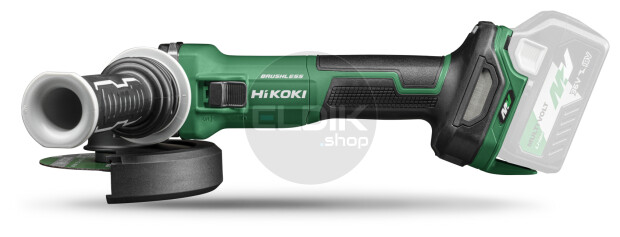 Hikoki G3613DVEW2Z Accu haakse slijpmachine- 36V / 125 mm - Exclusief lader en accu's- In HSC III koffer