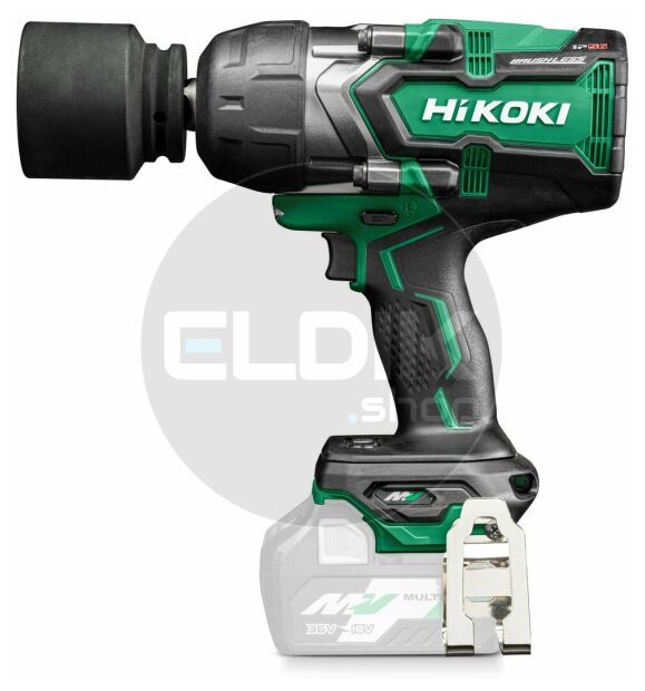 Hikoki WR36DFW2Z Accu slagmoersleutel - 36 V / 1.900 Nm-2.400 Nm / 3/4" - Exclusief lader en accu's - HSC III koffer