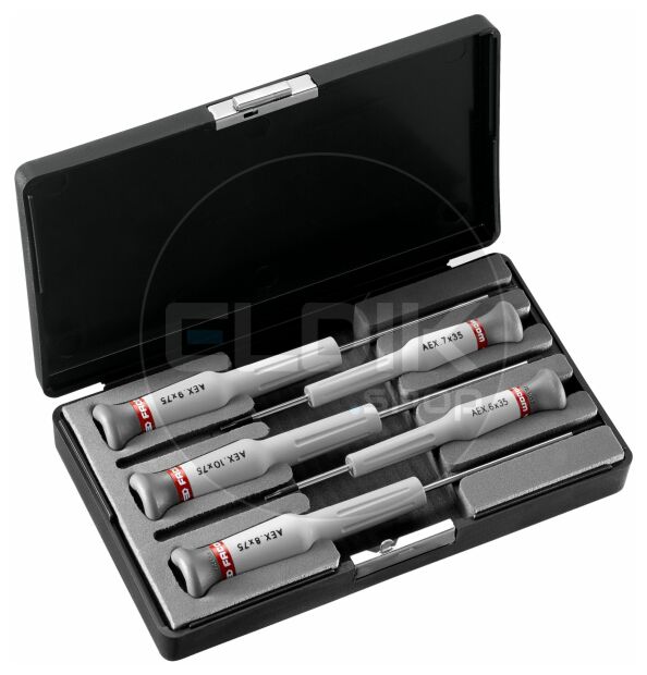 Facom AEX.J1 5 Delige Micro Schroevendraaierset Torx®