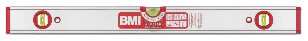 BMI Alustar Magnetische waterpas aluminium 150 cm - 694150 EMS