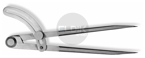 Scala 478.102-x cirkelpasser met boog, 200 mm