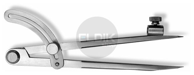 Scala 482.102-x cirkelpasser met boog en potloodhouder, 200 mm