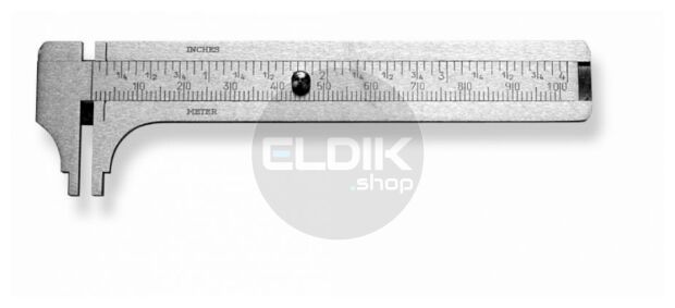 Scala 441.113-x zakschuifmaat, 100 x 20 mm, messing