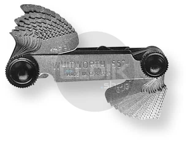Scala 464.102-x schroefdraadmeter, 52 blads, 0,25-6,0 mm