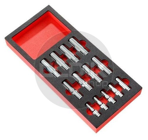 Facom MODM.HLA Foam Module 13 Delige 3/8” - 1/2” Lange Dopppen