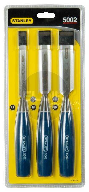 Stanley 0-16-128 Houtbeitelset 3-delig (12, 18, 25 mm)