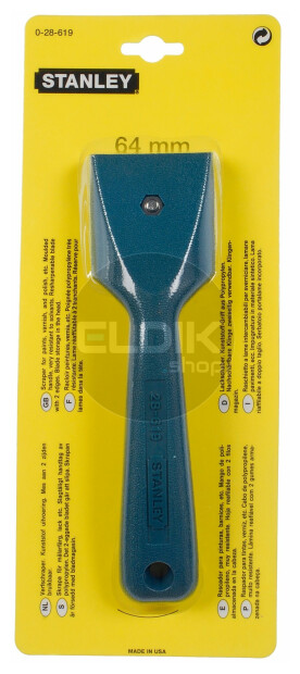 Stanley 0-28-619 Glasschraper 64mm