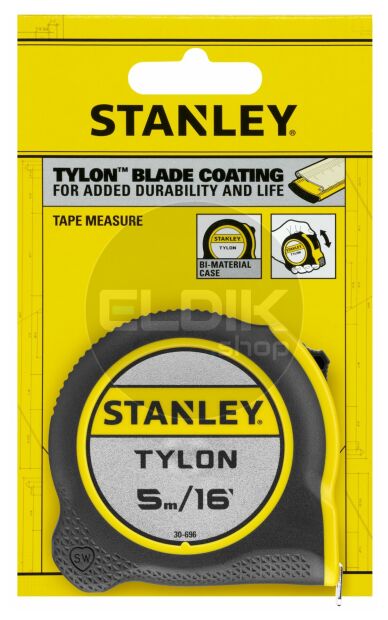 Stanley 0-30-696 Rolbandmaat Tylon 5m/16' - 19mm