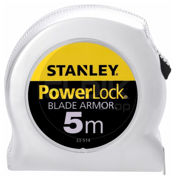 Stanley 0-33-514 Rolbandmaat Powerlock Blade Armor 5m - 25mm