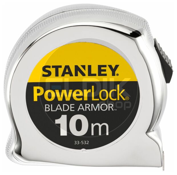 Stanley 0-33-532 Rolbandmaat Powerlock Blade Armor 10m - 25mm