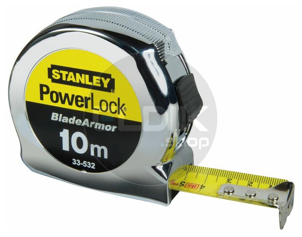 Stanley 0-33-532 Rolbandmaat Powerlock Blade Armor 10m - 25mm