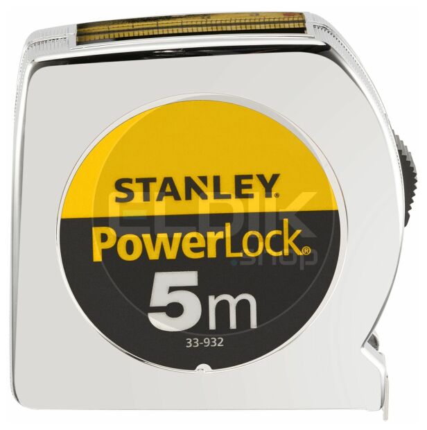 Stanley 0-33-932 Rolbandmaat Powerlock 5m - 19mm Boveninkijkvenster