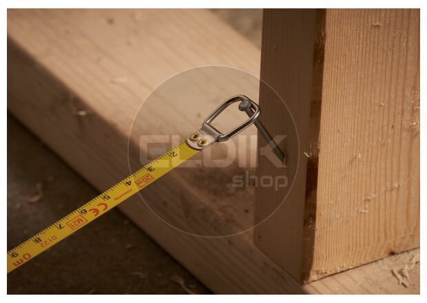 Stanley 0-34-105 Landmeter Staal 20m - 9,5mm Gesloten Kast
