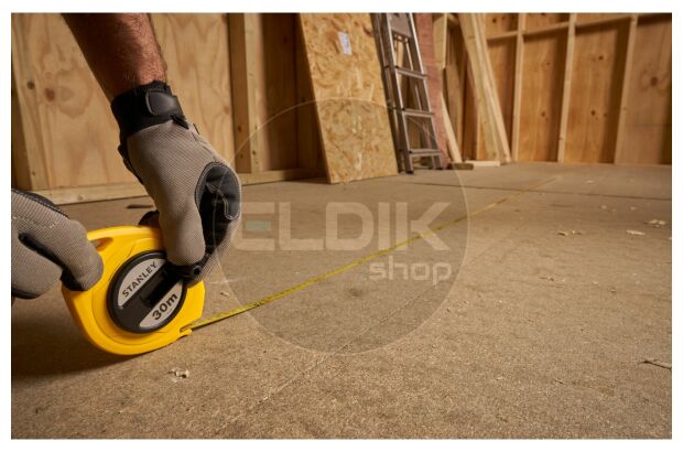 Stanley 0-34-108 Landmeter Staal 30m - 9,5mm Gesloten Kast