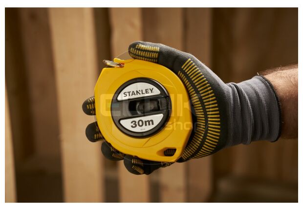 Stanley 0-34-108 Landmeter Staal 30m - 9,5mm Gesloten Kast