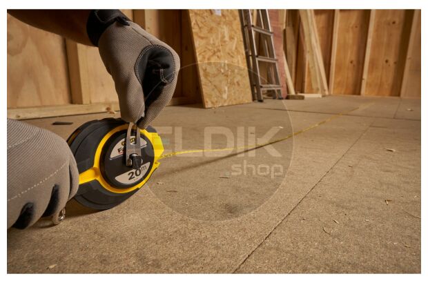 Stanley 0-34-133 Landmeter FATMAX 20m - 9,5mm Gesloten Kast