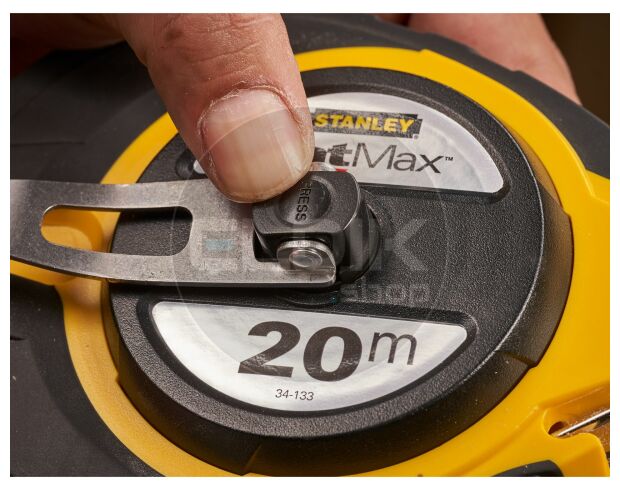 Stanley 0-34-133 Landmeter FATMAX 20m - 9,5mm Gesloten Kast