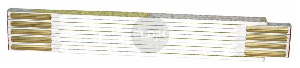 Stanley 0-35-458 Duimstok 2m - 15mm Geel/Wit