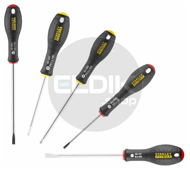 Stanley 0-65-436 FATMAX Schroevendraaierset 5-delig - Standaard/Parallel/Phillips